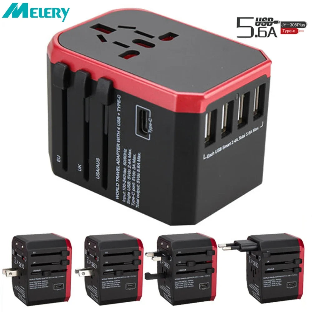 All in 1 International Plug Adaptor