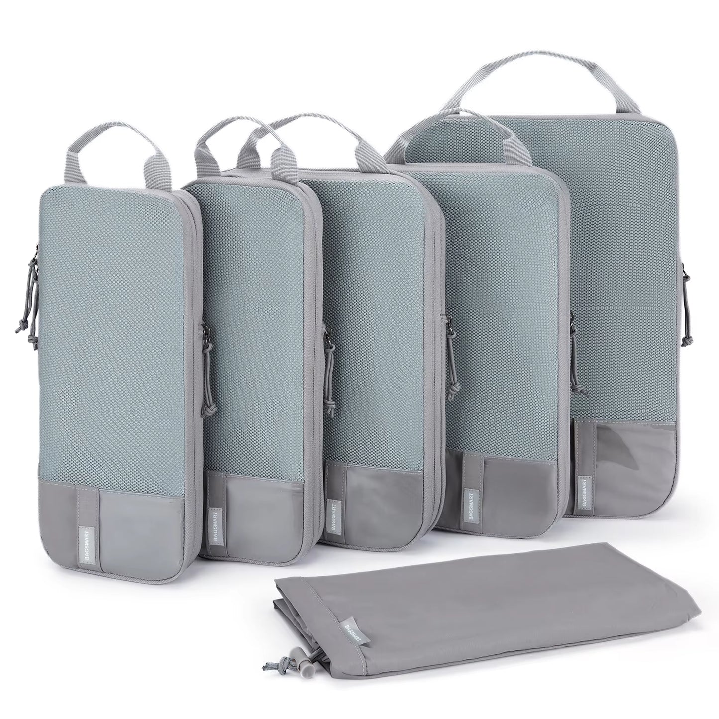 Compression Packing Cubes Men Travel Expandable Luggage Organizer Carry on Luggage Packing Organizers for Women