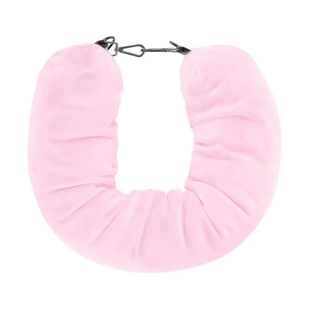 U-Shaped Pillow That You Stuff with Clothes Portable Outdoor Travel Storage Bag Pillow Car Headrest Household Travel Neck Pillow