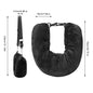 U-Shaped Pillow That You Stuff with Clothes Portable Outdoor Travel Storage Bag Pillow Car Headrest Household Travel Neck Pillow