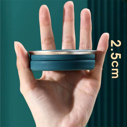 Food Grade Silicone Folding Cups Telescopic Water Bottle Heat Resistant for Travel Portable Mugs Camping Hikingcoffee Handcup