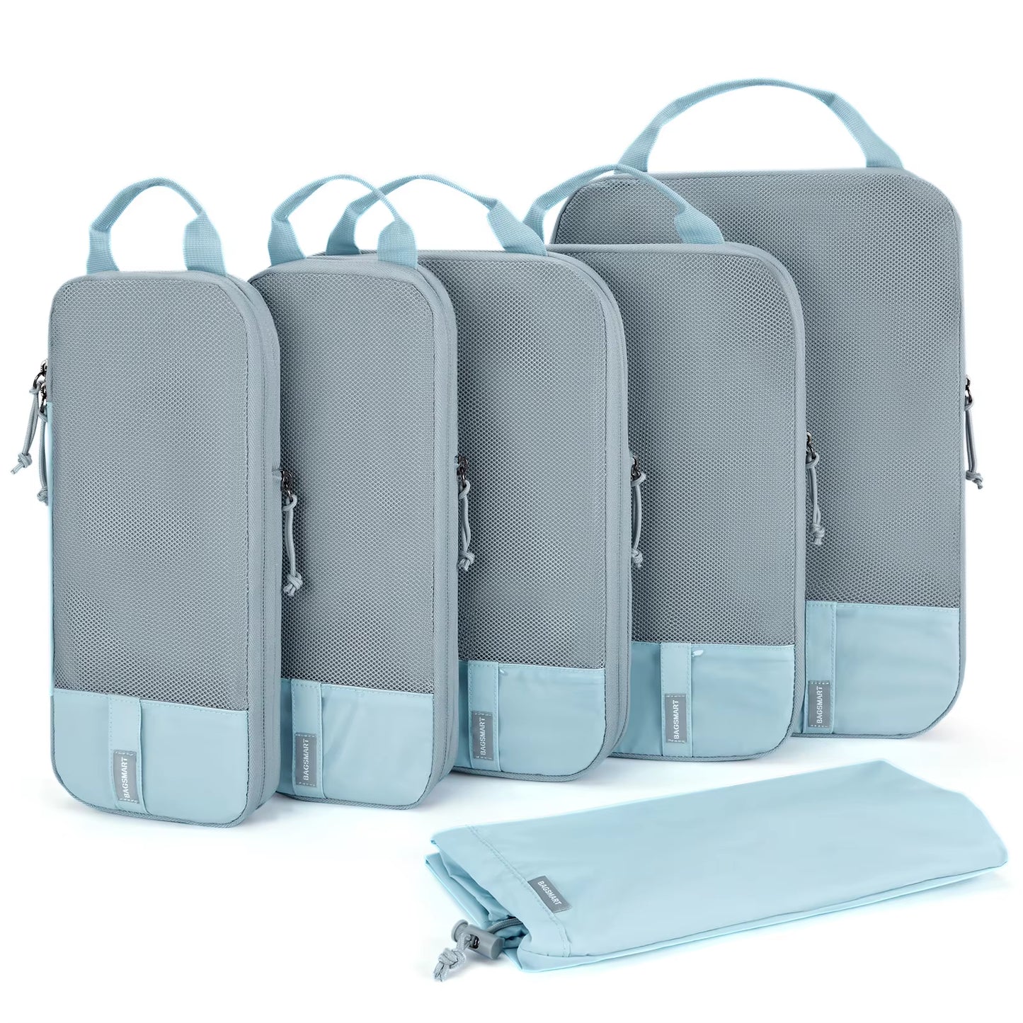Compression Packing Cubes Men Travel Expandable Luggage Organizer Carry on Luggage Packing Organizers for Women