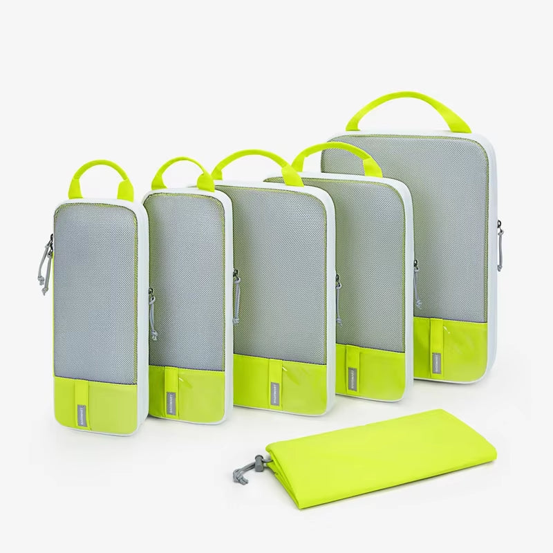 Compression Packing Cubes Men Travel Expandable Luggage Organizer Carry on Luggage Packing Organizers for Women