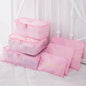 Luggage Packing Cubes with foldable organizers, 6pc