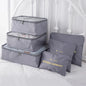 Luggage Packing Cubes with foldable organizers, 6pc