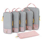 Compression Packing Cubes Men Travel Expandable Luggage Organizer Carry on Luggage Packing Organizers for Women